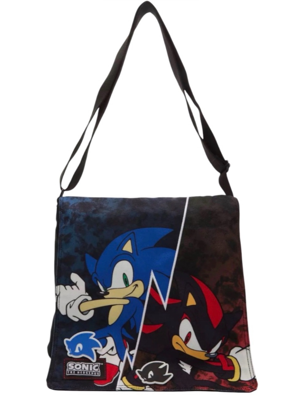 Sonic Shadow Messenger Bag BioWorld Hot Topic Crossbody NWT Adjustable Strap